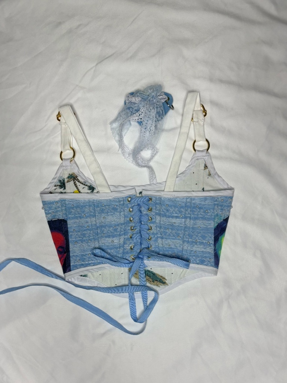 Reworked Lana Del Rey Corset 💙 - Picture 4 of 5